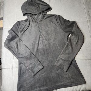Cuddl Duds Black Fleece Hoodie